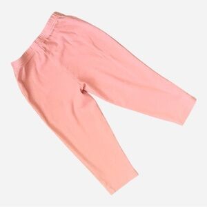 Carter’s casual coral/ seashell sweatpants elastic waist pull-on Girls 18 Mo